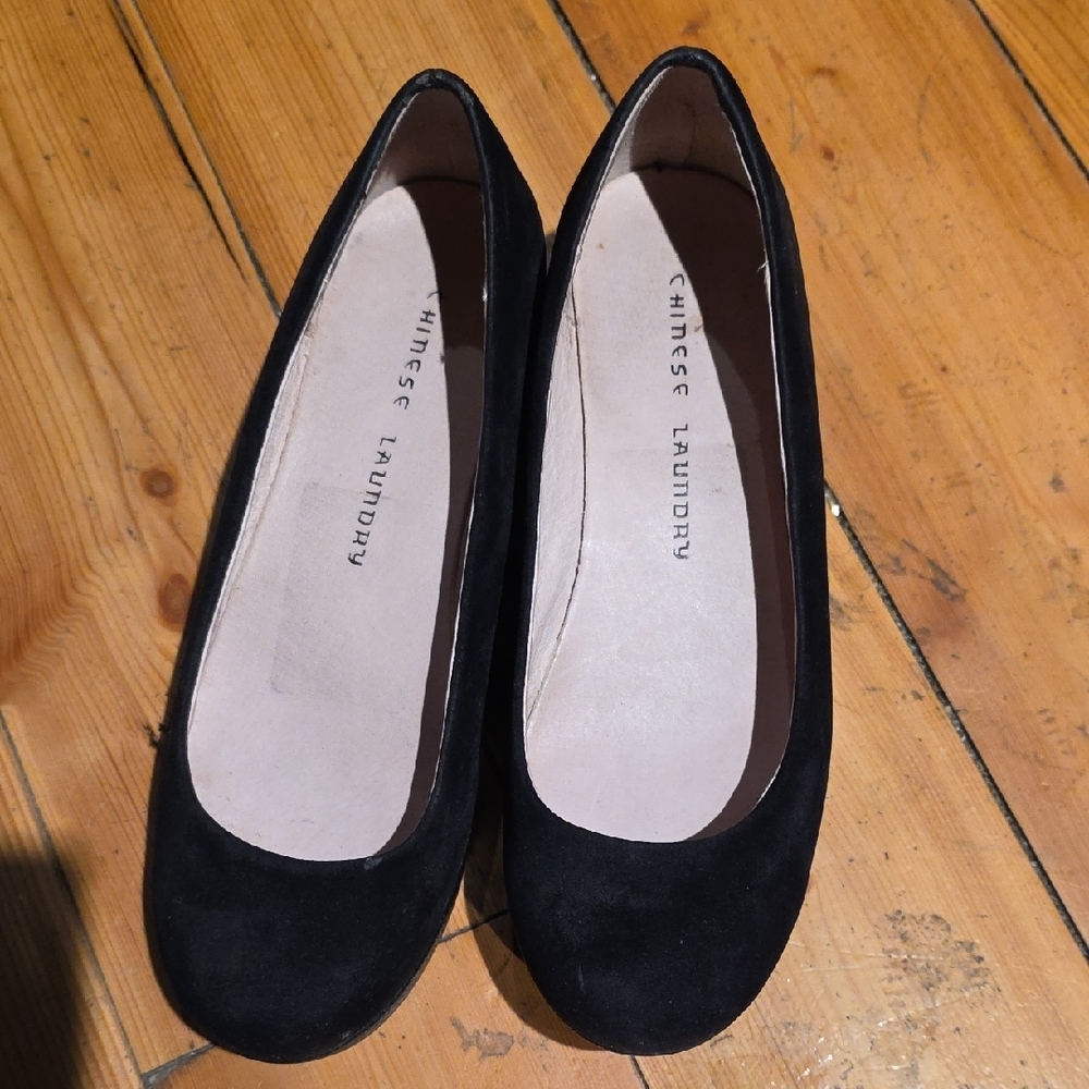Not Available Chinese Laundry Black Flats